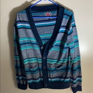 Modern Amusement Men’s S Cardigan Multi-Color